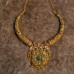Antique Choker Gold Necklace