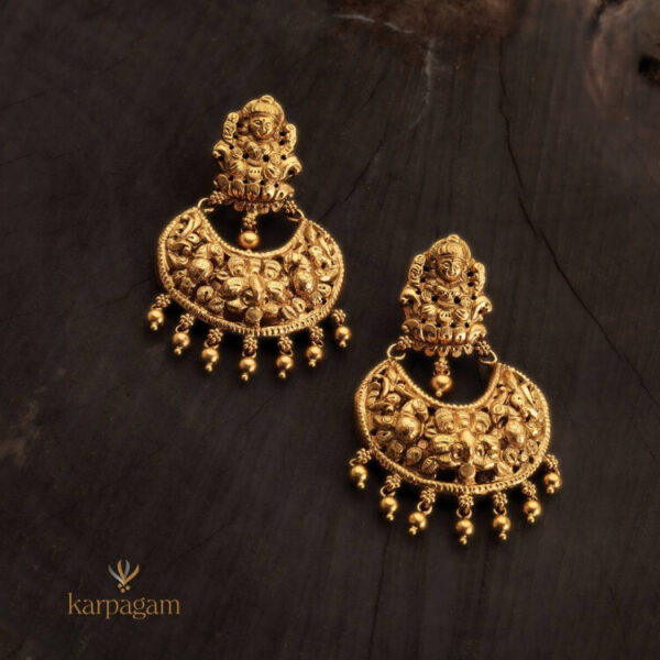 Classic Gold Lakshmi Earring