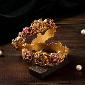 Elegant Gold Bangles